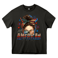 Asphalt All American nana messy bun Heavy Core Tee - FaDigitalArtStudio