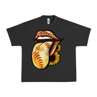 Pigment Black Softball Tongue Urban Heavy Tee - Jasminsmagicworld