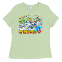 Matcha 2024 Cruisin Ladies Tee - CowhideDigitalArt