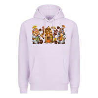 Lilac fall gnomies Premium Hoodie - BarkalooDesign