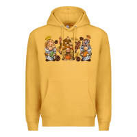 Mustard fall gnomies Premium Hoodie - BarkalooDesign