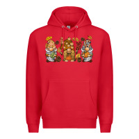 Red fall gnomies Premium Hoodie - BarkalooDesign