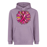 Lavender breast cancer sunflower Heavyweight Hoodie - RanaPortraitStore