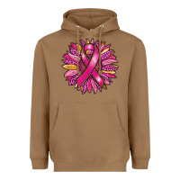Toasted Coconut breast cancer sunflower Heavyweight Hoodie - RanaPortraitStore