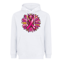 White breast cancer sunflower Heavyweight Hoodie - RanaPortraitStore