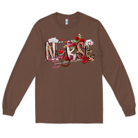 Chestnut nurse valentines day Long Sleeve Tee - RacoonDesign