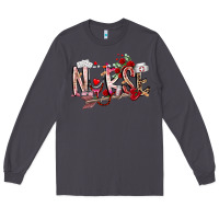 Smoke nurse valentines day Long Sleeve Tee - RacoonDesign