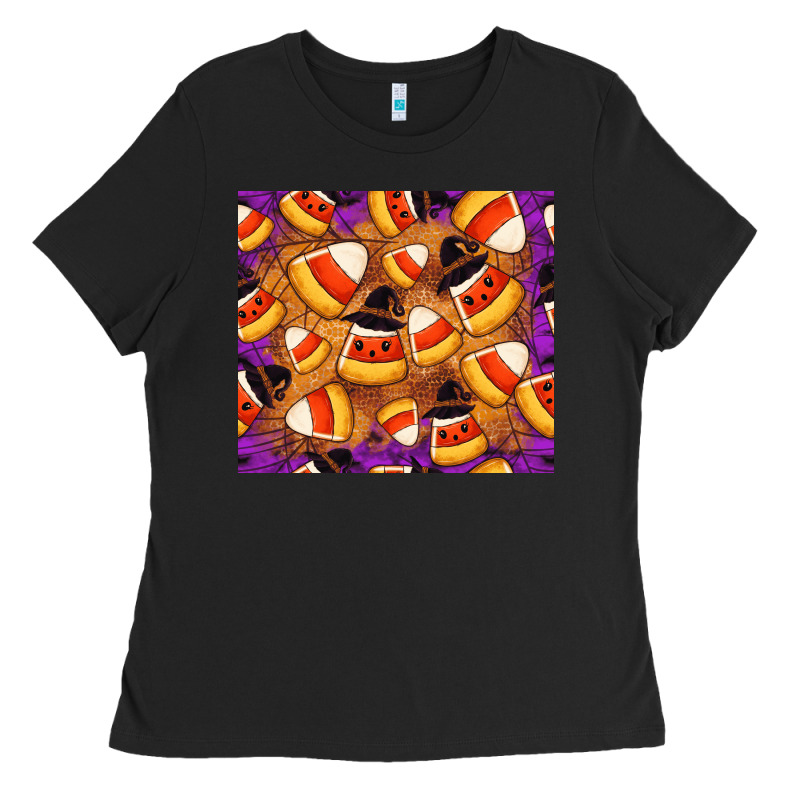 Candy Pattern Ladies Tee by CowhideDigitalArt | Teevron