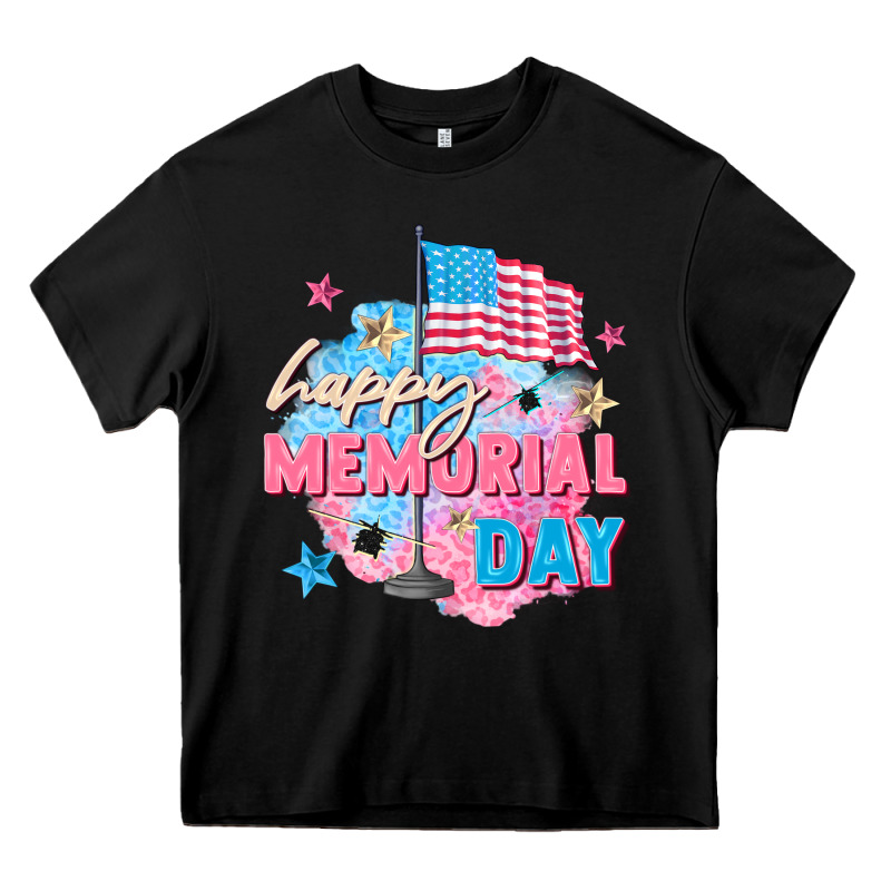 Happy Memorial Day Heavy Core Tee by FaDigitalArtStudio | Teevron