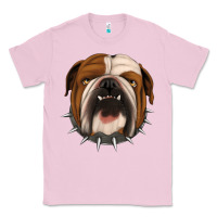 Bubblegum Pink Bulldog Classic Tee - Jasminsmagicworld