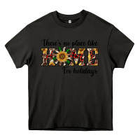 Asphalt there's no place like home for holidays Heavy Core Tee - RanaPortraitStore
