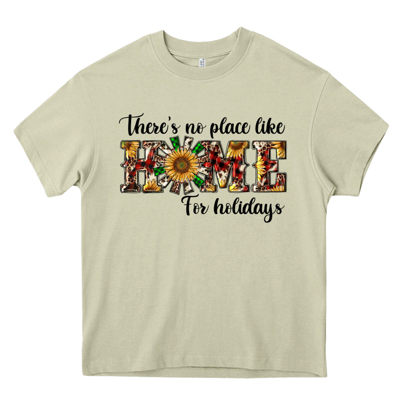 There's No Place Like Home For Holidays Heavy Core Tee by RanaPortraitStore | Teevron