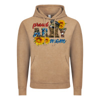 Vintage Coffee proud army mom Vintage Hoodie - Artiststas