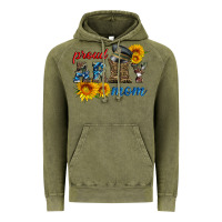 Vintage Olive proud army mom Vintage Hoodie - Artiststas
