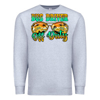 Heather Grey Bus Driver Off Duty Premium Sweatshirt - Jasminsmagicworld