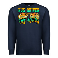 Navy Bus Driver Off Duty Premium Sweatshirt - Jasminsmagicworld