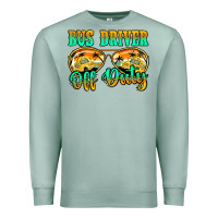 Seafoam Bus Driver Off Duty Premium Sweatshirt - Jasminsmagicworld