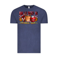 Vintage Denim balls deep in christmas spirit Vintage Tee - CowhideDigitalArt