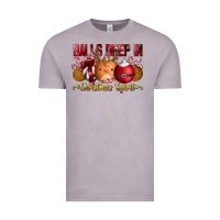 Vintage Zinc balls deep in christmas spirit Vintage Tee - CowhideDigitalArt
