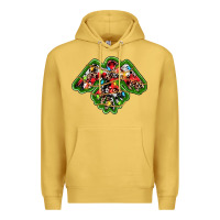 Antique Gold christmas western thunderbird Premium Hoodie - RanaPortraitStore