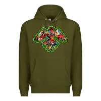 Army Green christmas western thunderbird Premium Hoodie - RanaPortraitStore
