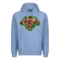 Colony Blue christmas western thunderbird Premium Hoodie - RanaPortraitStore