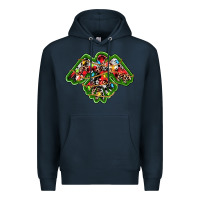 Navy christmas western thunderbird Premium Hoodie - RanaPortraitStore