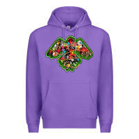 Purple christmas western thunderbird Premium Hoodie - RanaPortraitStore