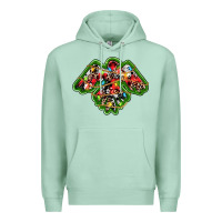 Seafoam christmas western thunderbird Premium Hoodie - RanaPortraitStore