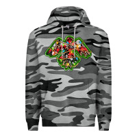 Slate Camo christmas western thunderbird Premium Hoodie - RanaPortraitStore