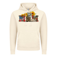 Vintage Artic mom boots hat and sunflower Vintage Hoodie - Artiststas