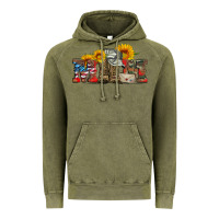 Mom Boots Hat And Sunflower Vintage Hoodie | Teevron