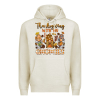 Thanksgiving With My  Gnomies Premium Hoodie | Teevron
