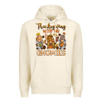 Tofu thanksgiving with my  gnomies Premium Hoodie - BarkalooDesign