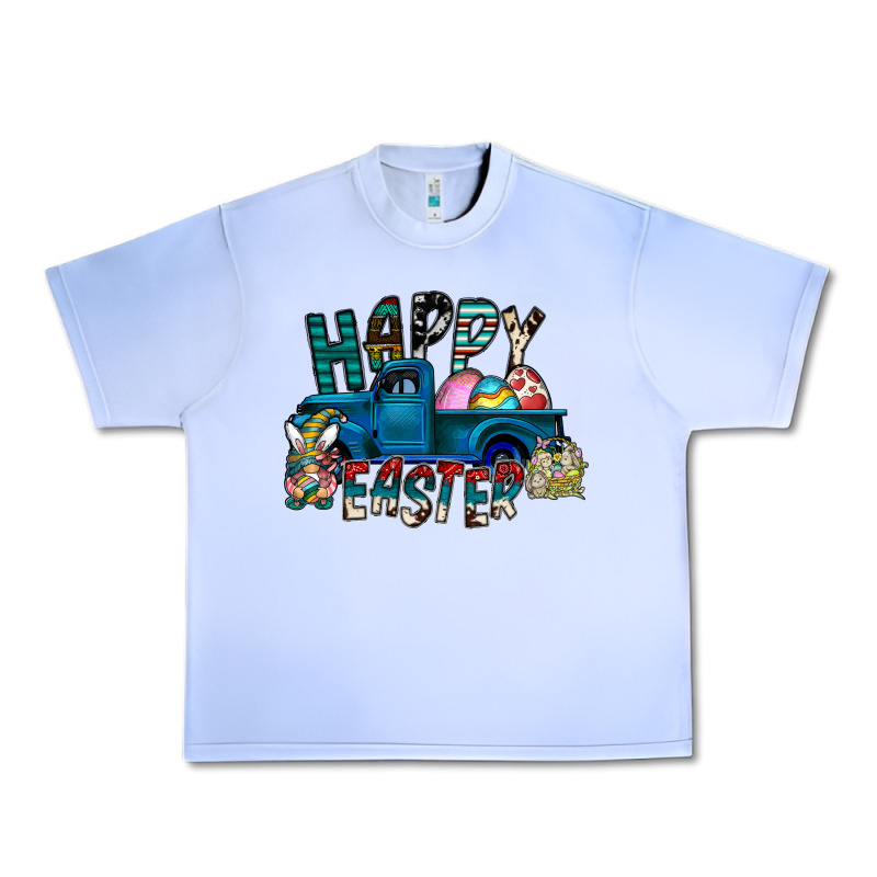 Happy Easter  Truck Urban Heavy Tee by CowhideDigitalArt | Teevron