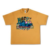 Peanut Butter Happy Easter  truck Urban Heavy Tee - CowhideDigitalArt