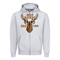 Best Buckin' Dad Ever Deer Zipper Hoodie | Teevron