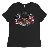 Black Best Dad Ever Ladies Tee - CowhideDigitalArt