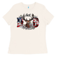 Bone Best Dad Ever Ladies Tee - CowhideDigitalArt