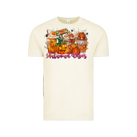 Thanks A Latte Autumn Vibes Vintage Tee | Teevron