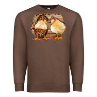 Chestnut Western Leopard and Serape Chicks Premium Sweatshirt - Jasminsmagicworld