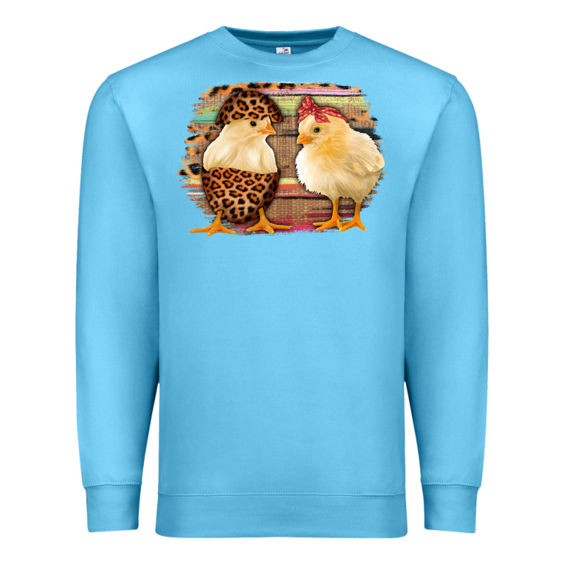 Western Leopard And Serape Chicks Premium Sweatshirt by Jasminsmagicworld | Teevron