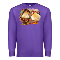 Purple Western Leopard and Serape Chicks Premium Sweatshirt - Jasminsmagicworld
