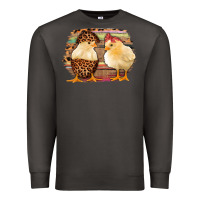 Smoke Western Leopard and Serape Chicks Premium Sweatshirt - Jasminsmagicworld