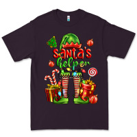 Plum santa s helper Premium Tee - FaDigitalArtStudio