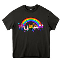 Asphalt Human pride Heavy Core Tee - FaDigitalArtStudio