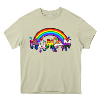 Mossy Human pride Heavy Core Tee - FaDigitalArtStudio