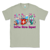 Matcha Coffee Nurse Repeat Nurse Coffee Cups Classic Tee - FaDigitalArtStudio