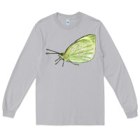 Moon Dust Cabbage White Butterfly Long Sleeve Tee - LillyAllenDesigns