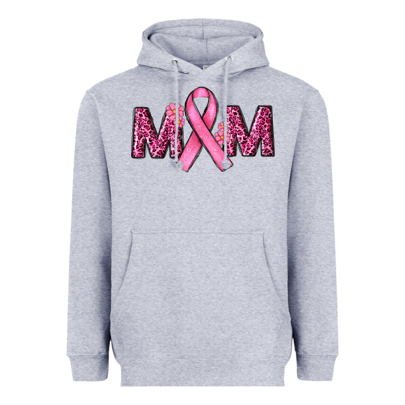 Cancer Ribbon Mom Heavyweight Hoodie by RanaPortraitStore | Teevron